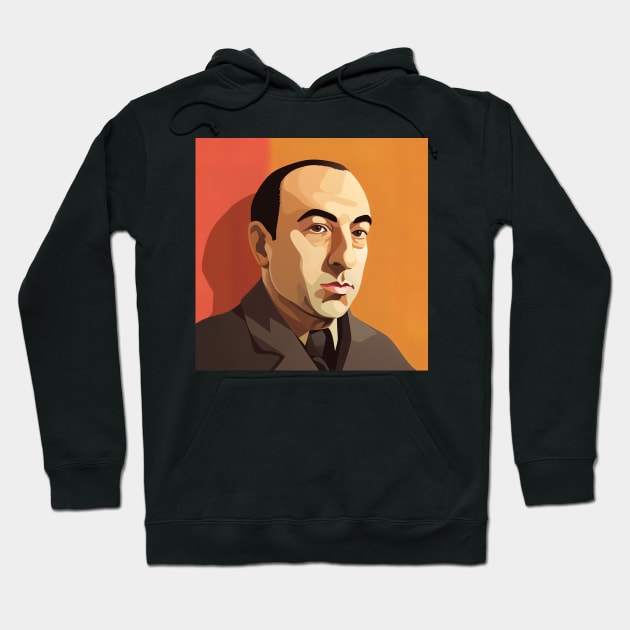 Pablo Neruda Hoodie by ComicsFactory